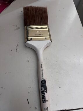 Bob Ross Synthetic and Blend and Bristle Brush 2” BackRound Durable Oil Brush